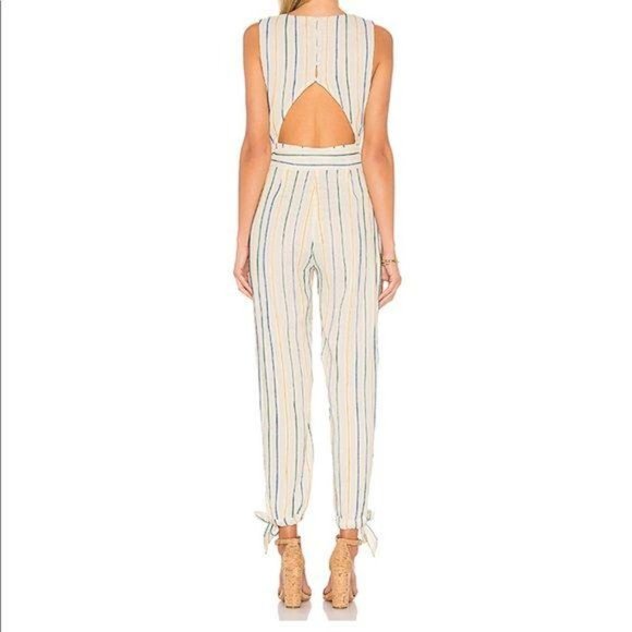NWT Tularosa “Reese” Jumpsuit in Ellis Stripe - Picture 3 of 4